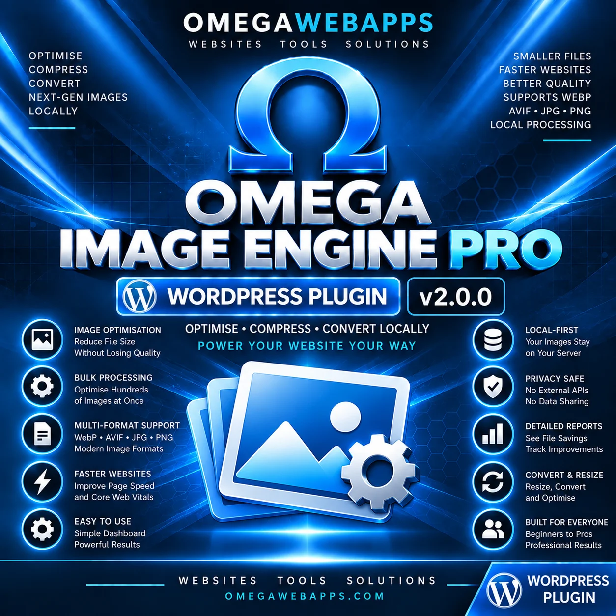 Omega Image Engine — WordPress Plugin