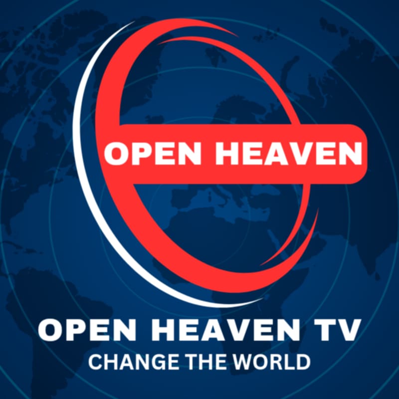 Open Heaven TV Logo, change the world.