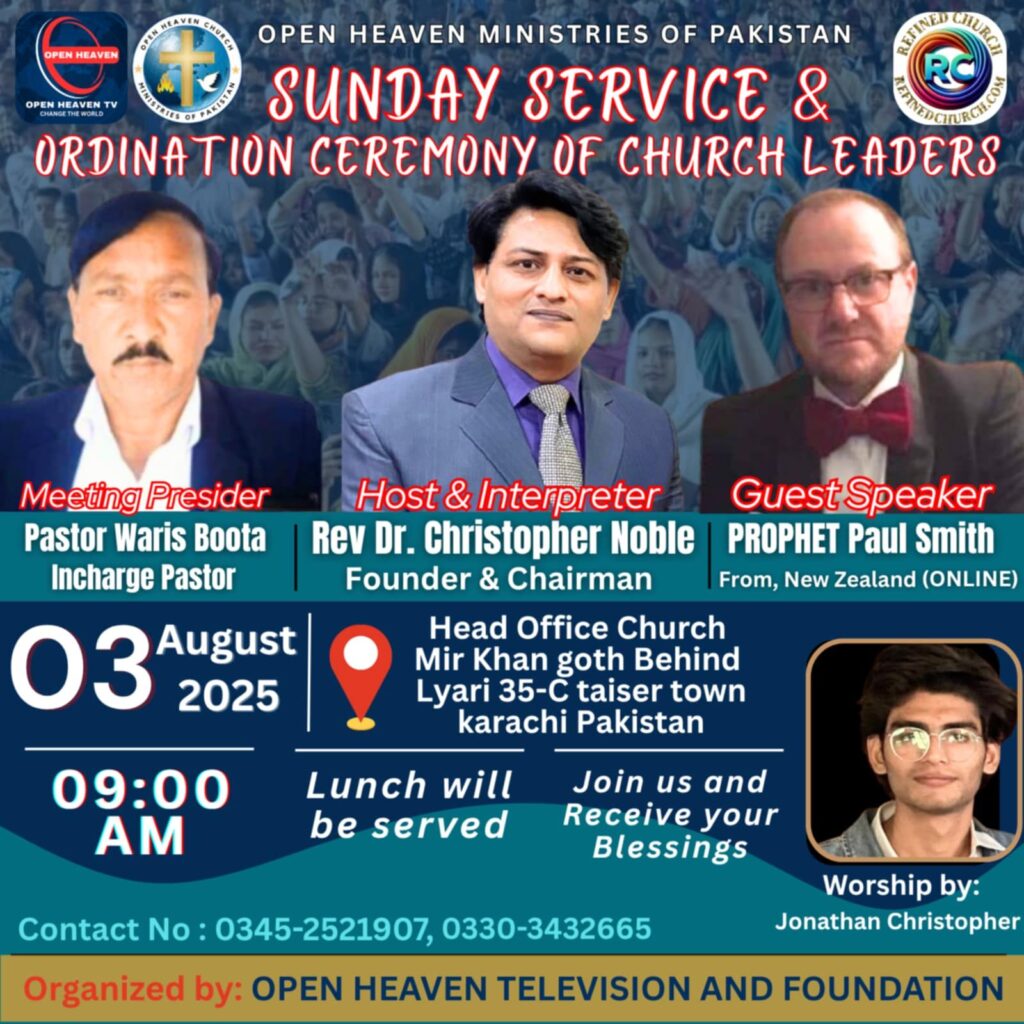 Refined Church Pakistan Meeting 3.08.25