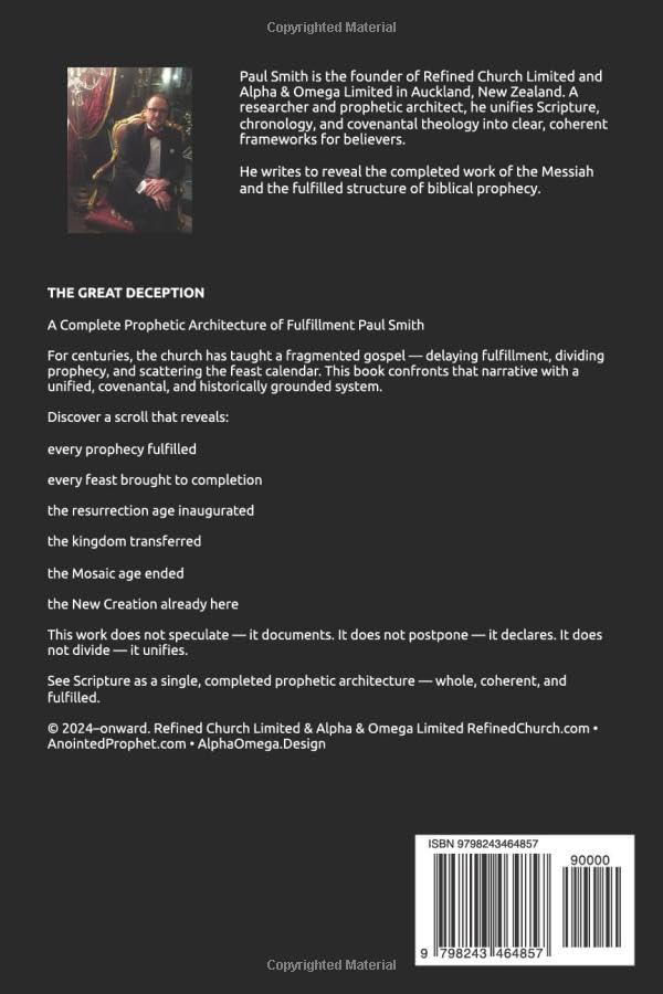 THE GREAT DECEPTION BACK COVER PAPERBACK LARGE