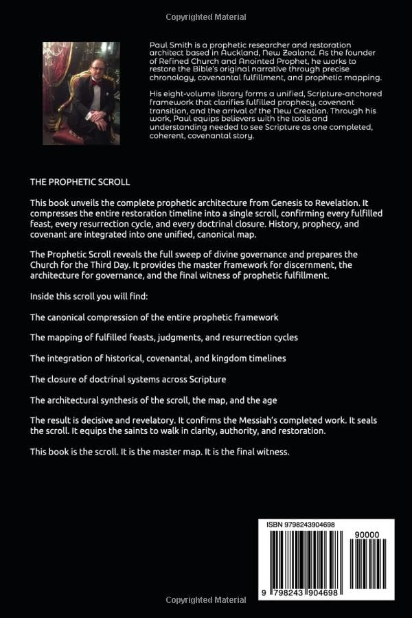 THE PROPHETIC SCROLL BACK COVER PAPERBACK LARGE