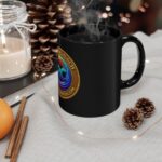 Refined Church Black Mug - Perfect for Coffee Lovers, Gifts for Friends, Spiritual Gatherings, Daily Inspiration, Unique Drinkware
