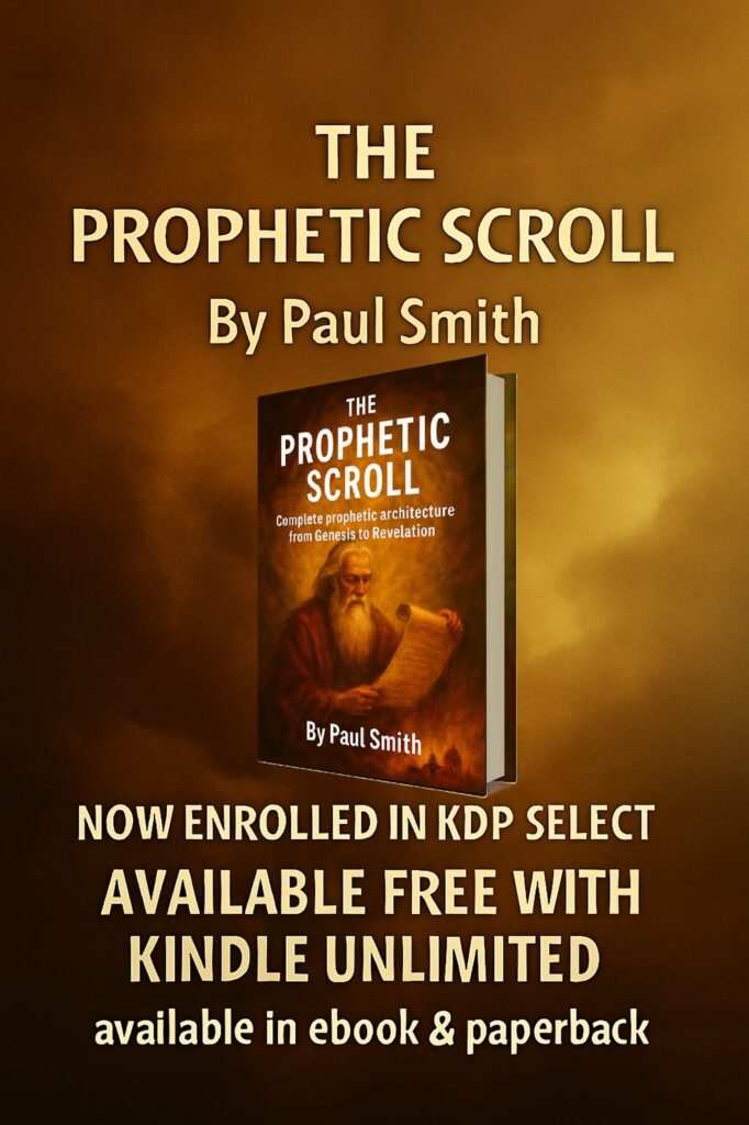 The prophetic scroll advert bacnner backround with text